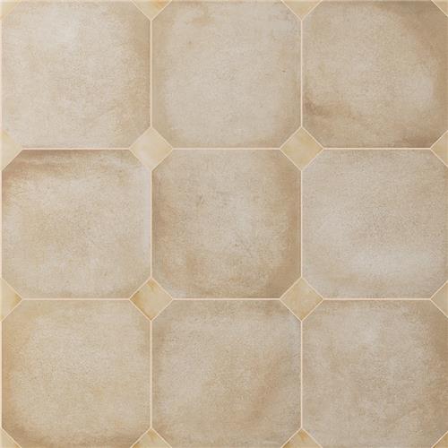 Picture of Laverton Octagon Beige w/ Taco Beige 7-7/8"x7-7/8"