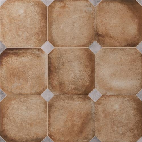 Picture of Laverton Octagon Natural w/ Taco Gris 7-7/8"x7-7/8"