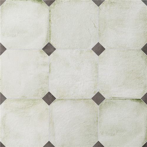 Picture of Laverton Octagon Nieve w/ Taco Grafito 7-7/8"x7-7/8"