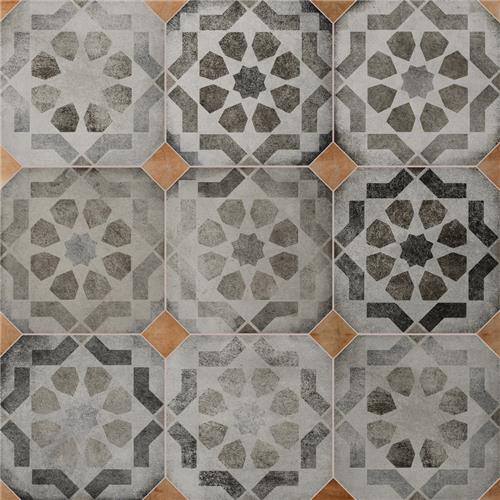 Picture of Laverton Octagon Deco Sombra w/ Taco Natural 7-7/8"x7-7/8"