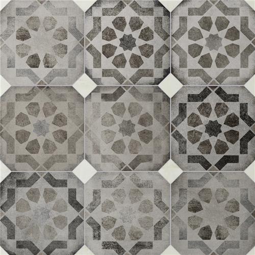 Picture of Laverton Octagon Deco Sombra w/ Taco Nieve 7-7/8"x7-7/8"