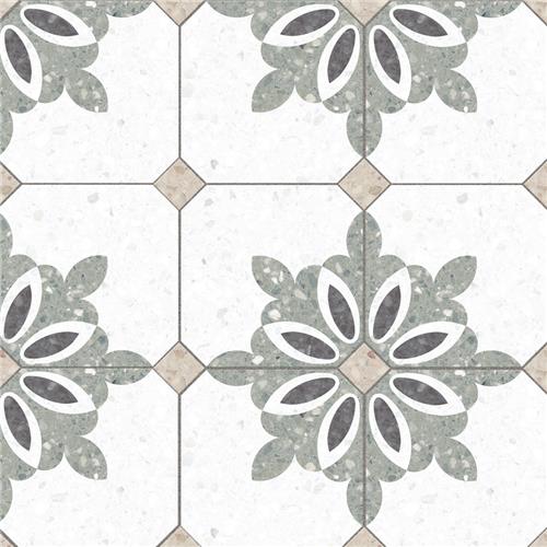 Picture of Riviera Octagon Antibes Verde w/ Taco Beige