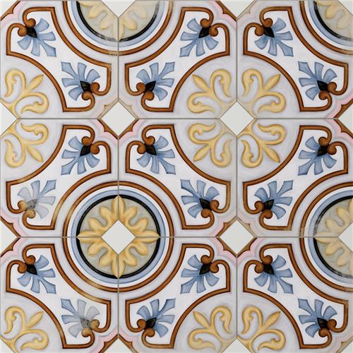 Picture of Vaudeville Octagon Deco Diglas w/ Taco Nacar 7-7/8"x7-7/8"