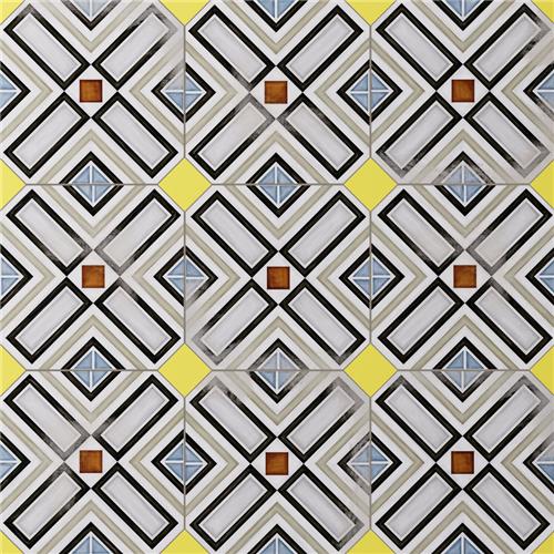 Picture of Vaudeville Octagon Deco Ritter w/ Taco Lima 7-7/8"x7-7/8"