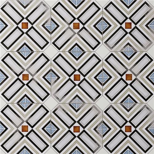 Picture of Vaudeville Octagon Deco Ritter w/ Taco Nacar 7-7/8"x7-7/8"