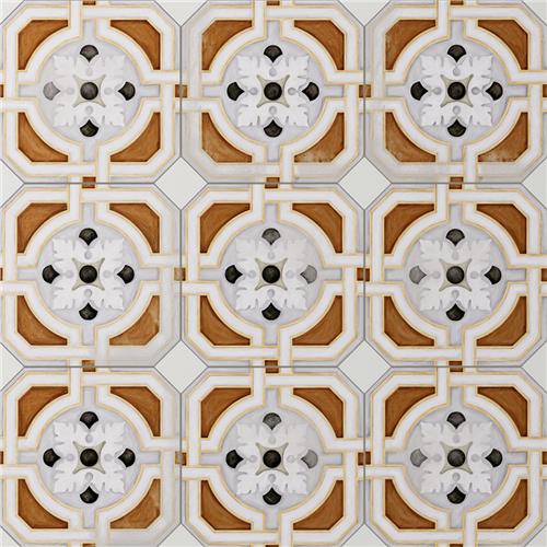 Picture of Vaudeville Octagon Deco Zimer w/ Taco Nacar 7-7/8"x7-7/8"