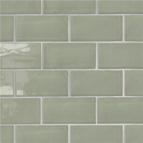 Picture of Castillo Sage 3"x6" Ceramic Wall Tile