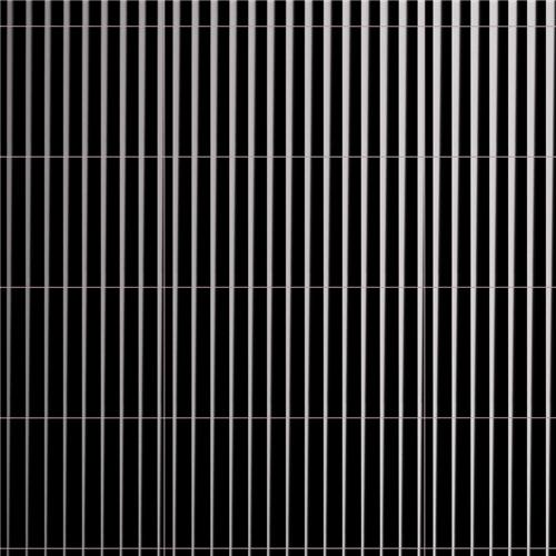 Picture of Crown Heights Rubik Glossy Black 5-7/8"x11-3/4 Cer W Tile