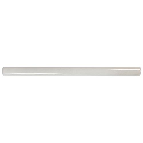 Picture of Coco Glossy Cloud White 1/2"x7-7/8" Demi-Bullnose Wall Trim