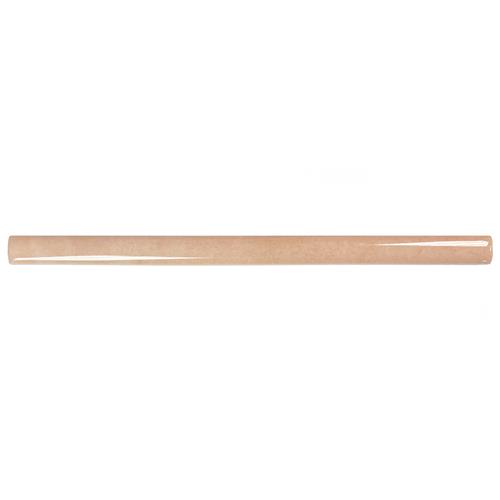 Picture of Coco Glossy Orchard Pink 1/2"x7-7/8" Demi-Bullnose Wall Trim