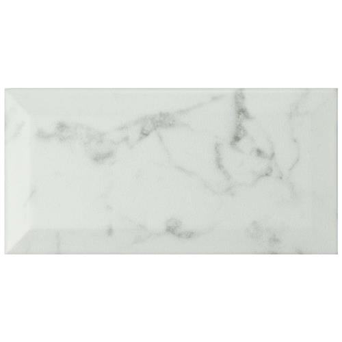 Picture of Classico Carrara Matte Metro 3"x6" Ceramic W Tile