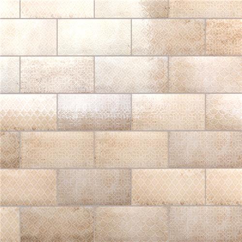 Picture of Camden Decor Bone 4" x 8" Ceramic Wall Tile