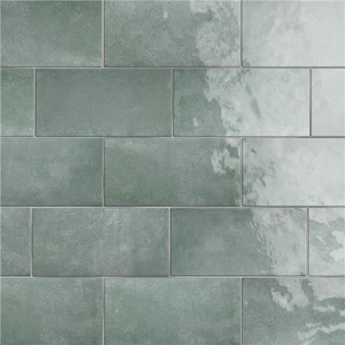 Picture of Camden Emerald 4" x 8" Ceramic Wall Tile