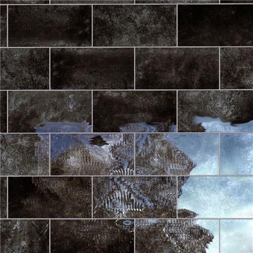 Picture of Camden Nero 4" x 8" Ceramic Wall Tile