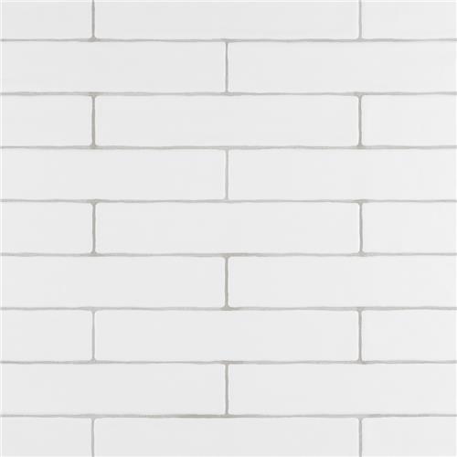 Picture of Chester Matte Bianco 2" x 10" Ceramic Wall Tile