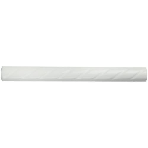 Picture of White Rope 1"x9-3/4" Ceramic Pencil W Trim